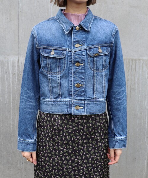 DEICY（デイシー）の「ＬＥＥ　ｒｉｄｅｒｓ　ｊａｃｋｅｔ（デニムジャケット・レディース・オフホワイト/ブルー系その他・0）」の9枚目の写真