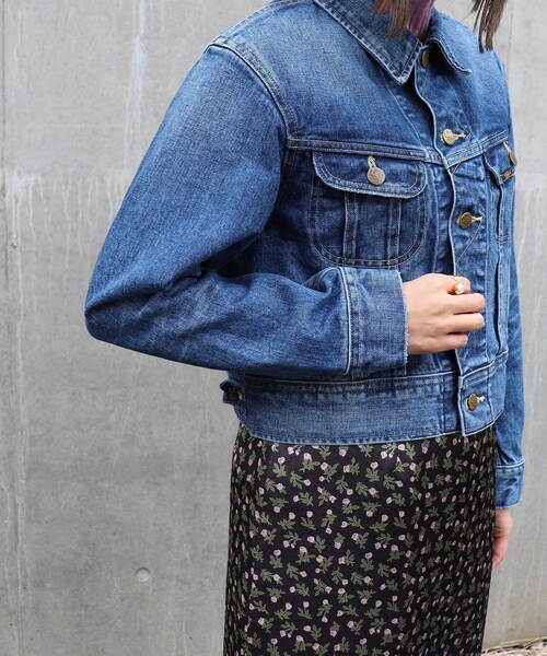 DEICY（デイシー）の「ＬＥＥ　ｒｉｄｅｒｓ　ｊａｃｋｅｔ（デニムジャケット・レディース・オフホワイト/ブルー系その他・0）」の7枚目の写真