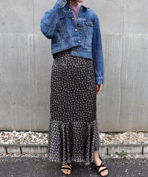 DEICY（デイシー）の「ＬＥＥ　ｒｉｄｅｒｓ　ｊａｃｋｅｔ（デニムジャケット・レディース・オフホワイト/ブルー系その他・0）」の10枚目の写真