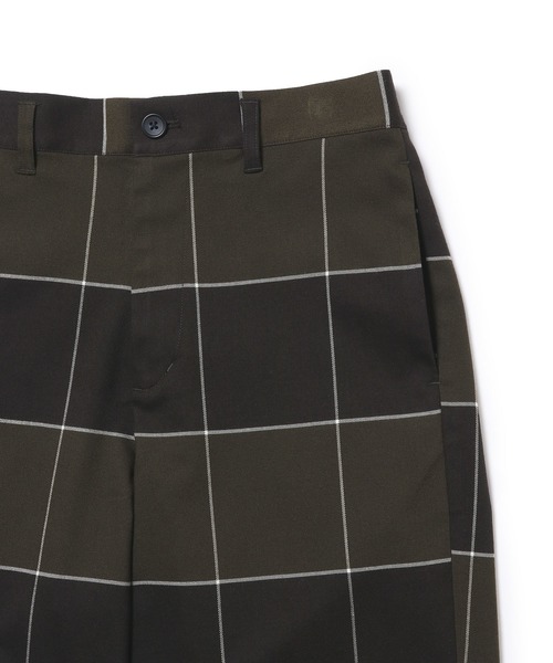 JUNRED（ジュンレッド）の「ビッグチェックワイドパンツ（その他パンツ・メンズ・ブラック系その他/ブラウン系その他・S/M/L）」の12枚目の写真