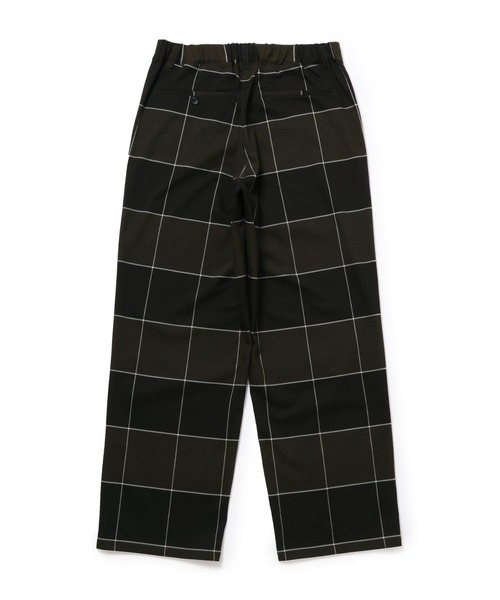 JUNRED（ジュンレッド）の「ビッグチェックワイドパンツ（その他パンツ・メンズ・ブラック系その他/ブラウン系その他・S/M/L）」の3枚目の写真
