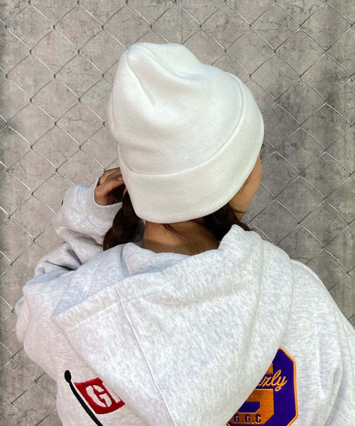 ロエベ ニット帽 ウール ホワイト ビーニー NEW ERA/ニューエラ キッズ ビーニー ニットキャップ ニット帽