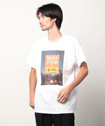 MANASTASH | MANASTASH/マナスタッシュ　STARRY NIGHT TEE for CAMP and CABINS キャンプ＆キャビンズ 那須高原 キャンプ場(Tシャツ/カットソー)
