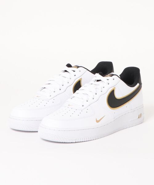 NIKE（ナイキ）の「ナイキ エア フォース 1 '07 LV8（スニーカー・メンズ・オフホワイト/ブラック・9/10/8）」の2枚目の写真