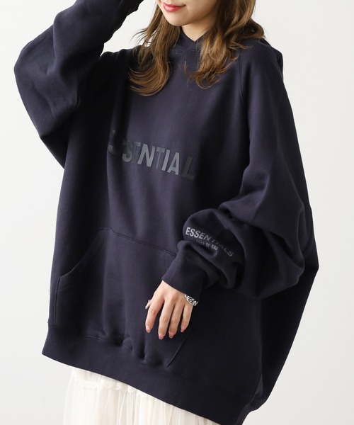 エッセンシャルズ パーカー 袋、タグあり FOG ESSENTIALS/エッセンシャルズ FRONT LOGO BOXY PULLOVER
