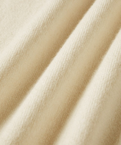 ADAM ET ROPE'(アダムエロペ)の「【アウトレット店舗・WEB限定】オーバーニットパーカー(パーカー・レディース・ブラック/グレー/イエロー/ベージュ系その他/キナリ・FREE)」の8枚目の写真