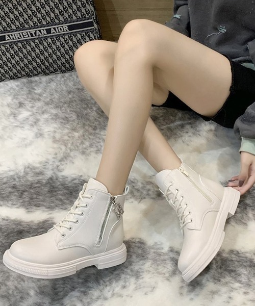 【ABITOKYO ORIGINAL】ショート両ZIPブーツ
