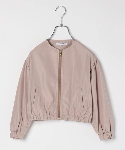 GLOBAL WORK（グローバルワーク）の「【キッズ】ワンダブルゾンGIRLS/957995（ブルゾン・キッズ・チャコールグレー/アイボリー/ライトピンク・130cm/140cm/110cm/100cm/120cm/160cm/150cm）」の21枚目の写真