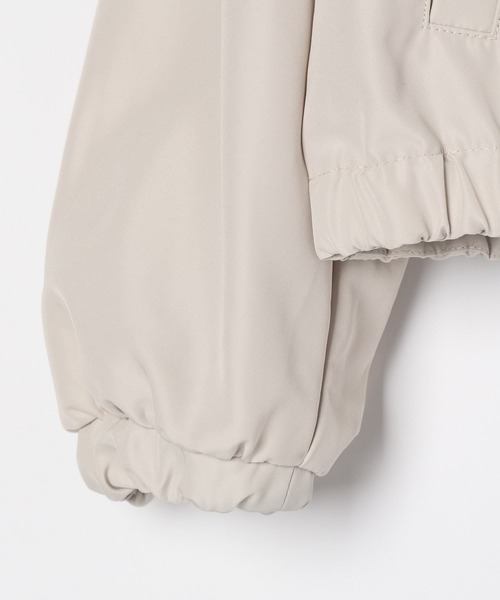 GLOBAL WORK（グローバルワーク）の「【キッズ】ワンダブルゾンGIRLS/957995（ブルゾン・キッズ・チャコールグレー/アイボリー/ライトピンク・130cm/140cm/110cm/100cm/120cm/160cm/150cm）」の14枚目の写真