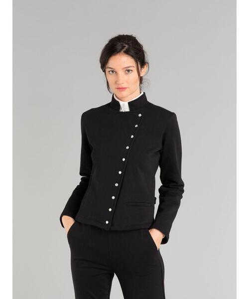 agnes b.(アニエスベー)の「【Outlet】M280 BLOUSON フィフルジャケット(ダウンジャケット/コート・レディース・ブラック・3/2/1)」の13枚目の写真