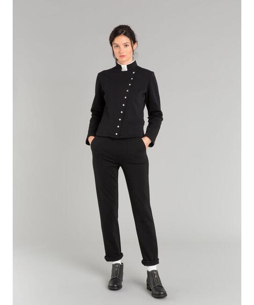 agnes b.(アニエスベー)の「【Outlet】M280 BLOUSON フィフルジャケット(ダウンジャケット/コート・レディース・ブラック・3/2/1)」の14枚目の写真