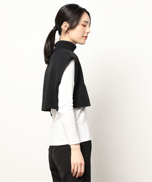 CIAOPANIC（チャオパニック）の「エコリッチショートベスト（ベスト・レディース・グリーン/ブラウン/ブラック・FREE）」の18枚目の写真