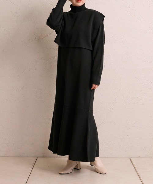 CIAOPANIC（チャオパニック）の「エコリッチショートベスト（ベスト・レディース・グリーン/ブラウン/ブラック・FREE）」の21枚目の写真