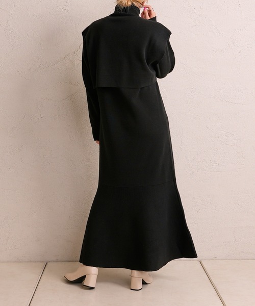 CIAOPANIC（チャオパニック）の「エコリッチショートベスト（ベスト・レディース・グリーン/ブラウン/ブラック・FREE）」の9枚目の写真