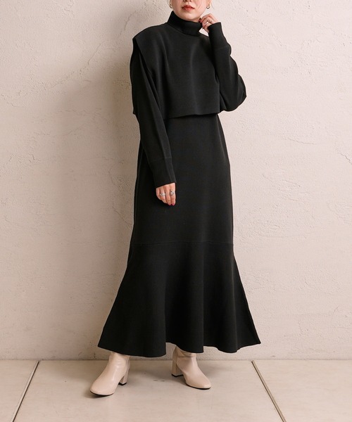 CIAOPANIC（チャオパニック）の「エコリッチショートベスト（ベスト・レディース・グリーン/ブラウン/ブラック・FREE）」の17枚目の写真