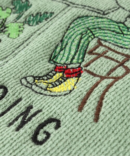 F.O.KIDS(エフオーキッズ)の「3柄刺繍トレーナー(スウェット・キッズ・パープル/ブラウン/ミント・90/80/110/100/120/95/140/130)」の6枚目の写真