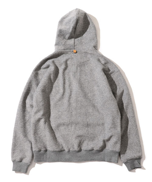BEAMS LIGHTS（ビームスライツ）の「BEAMS LIGHTS / スライバーニット フルジップ パーカ（パーカー・メンズ・ブラック/グレー・SMALL/MEDIUM/LARGE）」の8枚目の写真