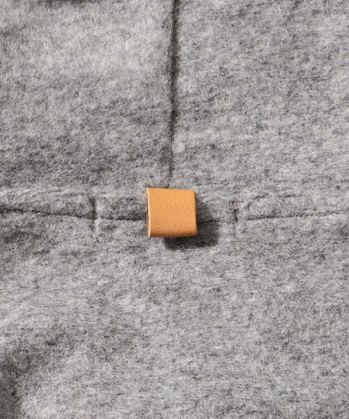 BEAMS LIGHTS（ビームスライツ）の「BEAMS LIGHTS / スライバーニット フルジップ パーカ（パーカー・メンズ・ブラック/グレー・SMALL/MEDIUM/LARGE）」の9枚目の写真