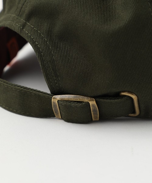 UNIVERSAL OVERALL（ユニバーサルオーバーオール）の「【UNIVERSAL OVERALL】カレッジロゴ刺繍 ローキャップ（キャップ・レディース・ブラック/グリーン/アイボリー・FREE）」の10枚目の写真