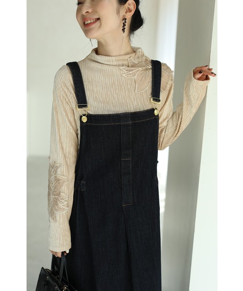 cawaii（カワイイ）の「シアーなお花が肌に咲く伸びやかカットソートップス（Tシャツ/カットソー・レディース・ベージュ・FREE）」の15枚目の写真