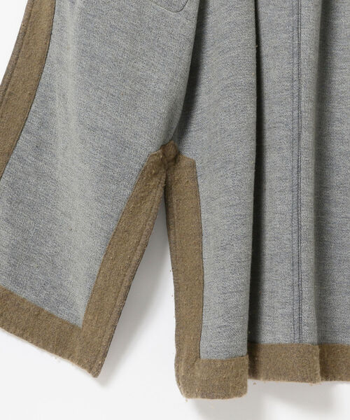 BEAMS BOY（ビームスボーイ）の「maturely / Blanket Gown（ノーカラーコート・レディース・オリーブ/ブラウン系その他4・ONE SIZE）」の5枚目の写真