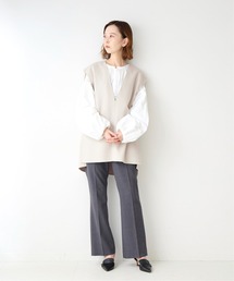 IENA（イエナ）の「ダブルフェイスデザインベスト◇（ベスト