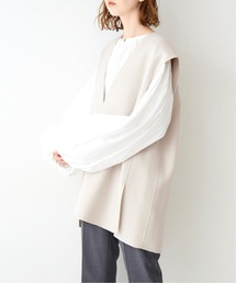 IENA（イエナ）の「ダブルフェイスデザインベスト◇（ベスト