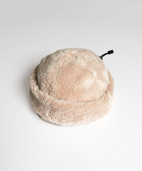 halo commodity(ハロ コモディティー)の「【halo Commodity/ハロ コモディティー】Kuna Fleece Cap フリースキャップ(ニットキャップ/ビーニー・メンズ・アイボリー/ブラック/モカ・FREE)」の1枚目の写真