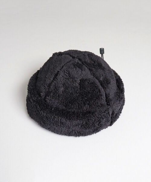 halo commodity(ハロ コモディティー)の「【halo Commodity/ハロ コモディティー】Kuna Fleece Cap フリースキャップ(ニットキャップ/ビーニー・メンズ・アイボリー/ブラック/モカ・FREE)」の2枚目の写真