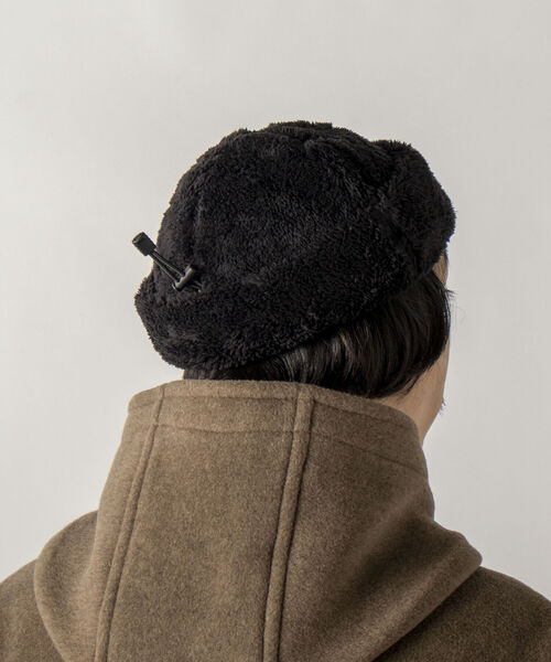 halo commodity(ハロ コモディティー)の「【halo Commodity/ハロ コモディティー】Kuna Fleece Cap フリースキャップ(ニットキャップ/ビーニー・メンズ・アイボリー/ブラック/モカ・FREE)」の12枚目の写真