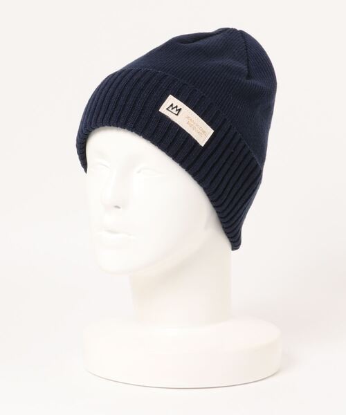 dictionary（ディクショナリー）の「【 BASQUIAT / バスキア 】 メタル ネーム タグ ローキャップ（ニットキャップ/ビーニー・メンズ・ブラック/ネイビー/チャコール/マスタード・FREE）」の8枚目の写真