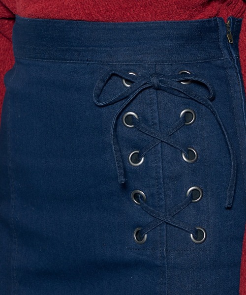 CECIL McBEE(セシルマクビー)の「デニムマーメイドスカート(デニムスカート・レディース・インディゴブルー・MEDIUM)」の9枚目の写真