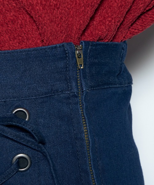 CECIL McBEE(セシルマクビー)の「デニムマーメイドスカート(デニムスカート・レディース・インディゴブルー・MEDIUM)」の10枚目の写真