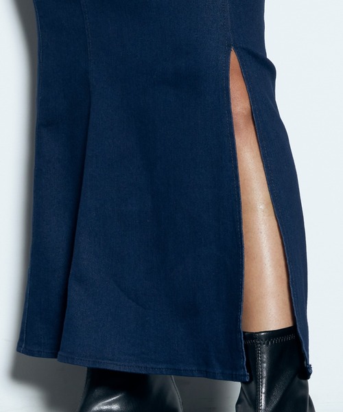 CECIL McBEE(セシルマクビー)の「デニムマーメイドスカート(デニムスカート・レディース・インディゴブルー・MEDIUM)」の11枚目の写真