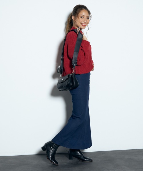 CECIL McBEE(セシルマクビー)の「デニムマーメイドスカート(デニムスカート・レディース・インディゴブルー・MEDIUM)」の12枚目の写真