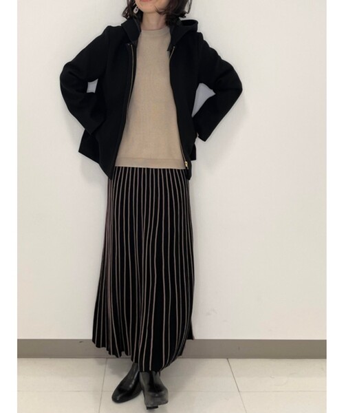 DRESKIP（ドレスキップ）の「◆ウール調2WAYジャケット（その他アウター・レディース・ブラック/ライトブルー/キャメル・04/03/02）」の11枚目の写真