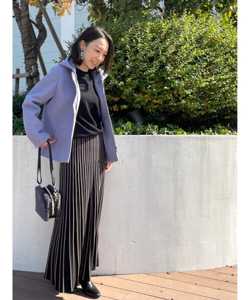 DRESKIP（ドレスキップ）の「◆ウール調2WAYジャケット（その他アウター・レディース・ブラック/ライトブルー/キャメル・04/03/02）」の10枚目の写真