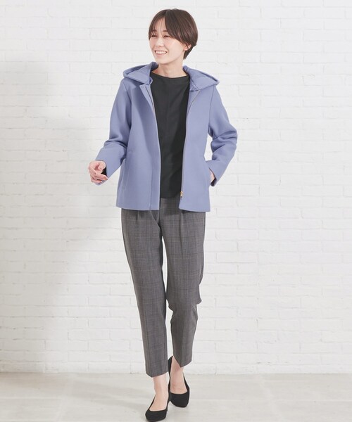 DRESKIP（ドレスキップ）の「◆ウール調2WAYジャケット（その他アウター・レディース・ブラック/ライトブルー/キャメル・04/03/02）」の20枚目の写真