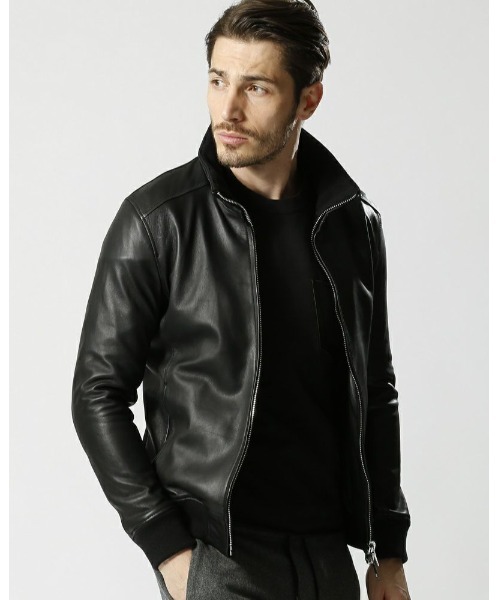 wjk（ダヴルジェイケイ）の「leather rib truck（その他アウター