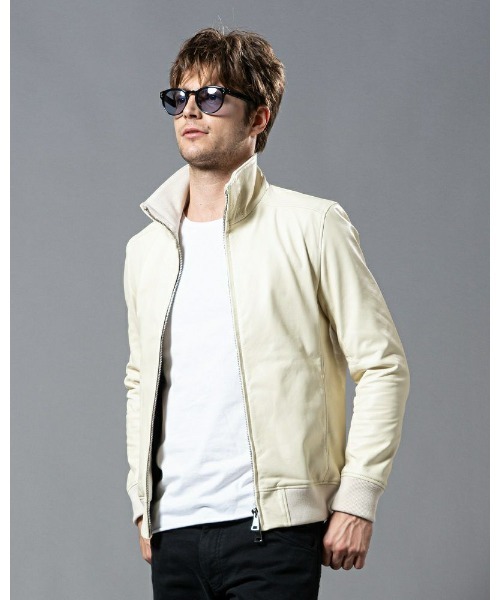 wjk（ダヴルジェイケイ）の「leather rib truck（その他アウター