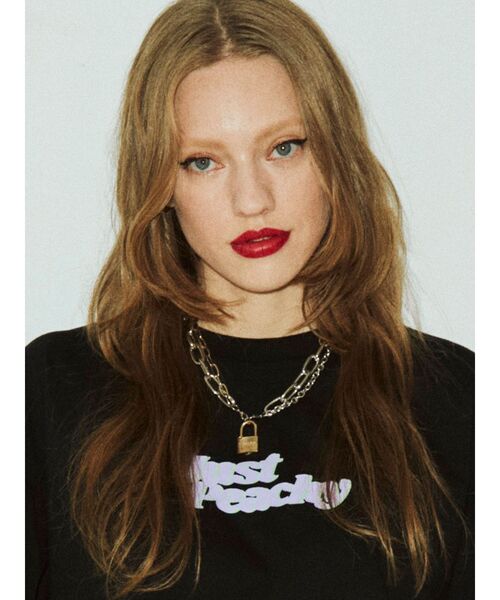 jouetie（ジュエティ）の「パドロックチェーンネックレス（ネックレス・レディース・シルバー/ゴールド・FREE）」の2枚目の写真