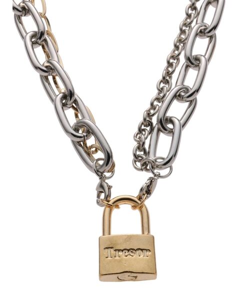 jouetie（ジュエティ）の「パドロックチェーンネックレス（ネックレス・レディース・シルバー/ゴールド・FREE）」の10枚目の写真