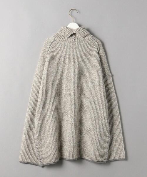 BEAUTY&YOUTH UNITED ARROWS(ビューティーアンドユースユナイテッドアローズ)の「BY ステッチワイドタートルネック ニット(ニット/セーター・レディース・ブラック/ベージュ・FREE)」の17枚目の写真