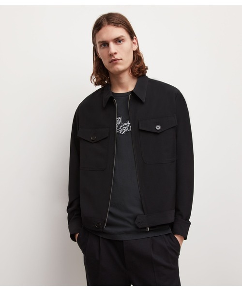 ALLSAINTS(オールセインツ)の「IMA JACKET | IMA ジャケット(その他アウター・メンズ・ブラック・L/S/M/XS)」の1枚目の写真