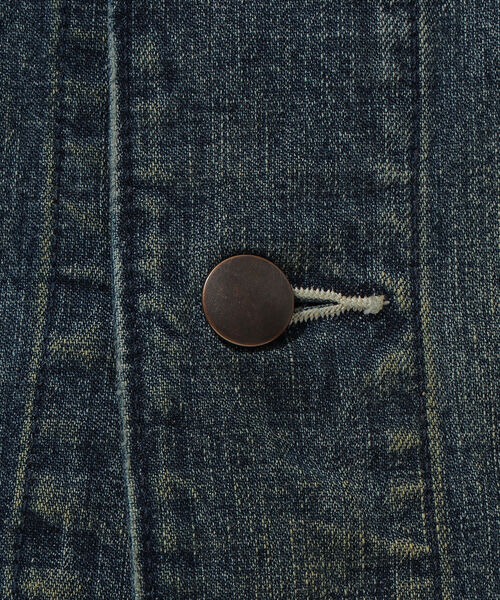 BEAMS(ビームス)の「BEAMS / ルーズ デニム カバーオール(デニムジャケット・メンズ・インディゴブルー・SMALL/MEDIUM/LARGE/X-LARGE)」の14枚目の写真