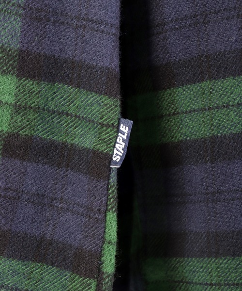 staple（ステイプル）の「【STAPLE】迷彩オーバーシャツ（シャツ/ブラウス・メンズ・ネイビー/オリーブ・2XL/L/M/XL）」の18枚目の写真