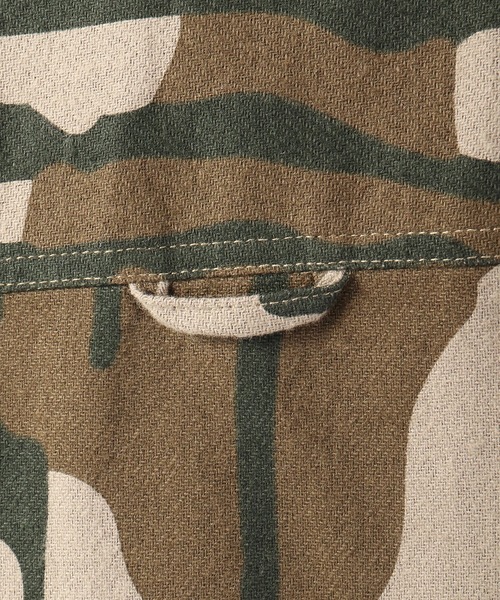 staple（ステイプル）の「【STAPLE】迷彩オーバーシャツ（シャツ/ブラウス・メンズ・ネイビー/オリーブ・2XL/L/M/XL）」の12枚目の写真