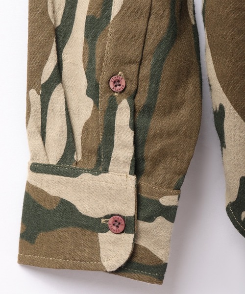 staple（ステイプル）の「【STAPLE】迷彩オーバーシャツ（シャツ/ブラウス・メンズ・ネイビー/オリーブ・2XL/L/M/XL）」の10枚目の写真