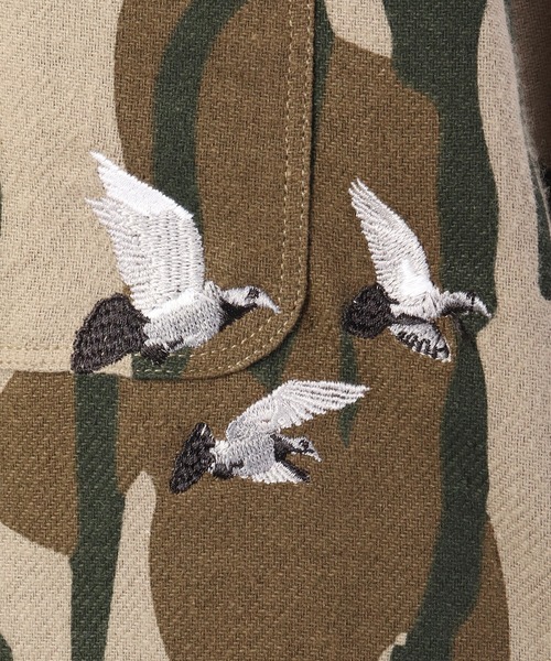 staple（ステイプル）の「【STAPLE】迷彩オーバーシャツ（シャツ/ブラウス・メンズ・ネイビー/オリーブ・2XL/L/M/XL）」の8枚目の写真