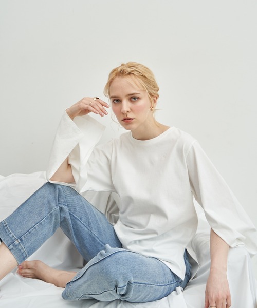 セール】インスリットロゴロンT（Tシャツ/カットソー）｜VANNIE